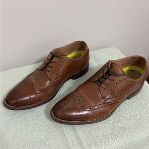 👞 Florsheim Wingtip Brown Oxford Dress Shoes